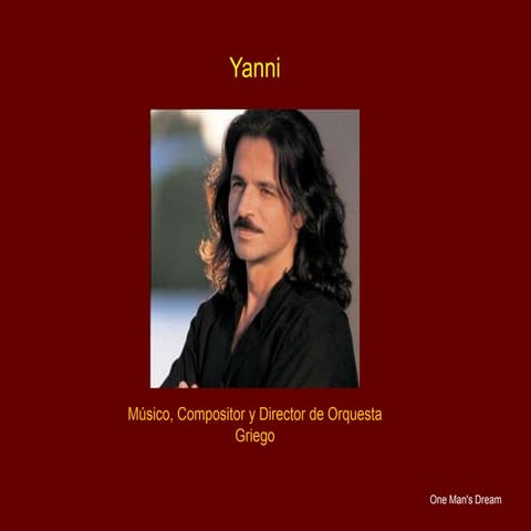 Yanni - Biografía