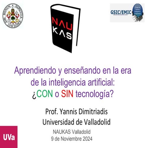 Aprendiendo y enseñando en la era de la Inteligencia Artificial: ¿Con o Sin T...