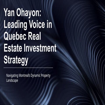 Yan Ohayon: Investment Philosophy and Approach