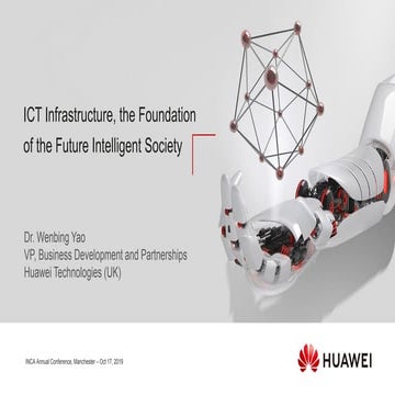 ICT Infrastructure, The Foundation of the Future Intelligent Society