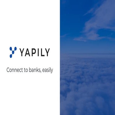 Yapily pitch deck