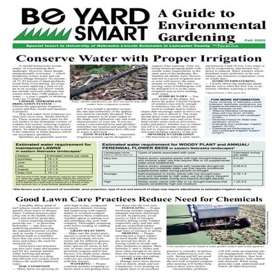 Be Yard Smart: A Guide to Environmental Gardening - University of Nebraska