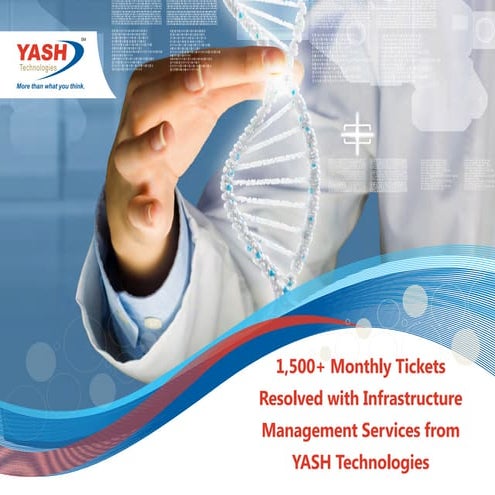 1,500+ Monthly Tickets Resolved with Infrastructure Management Services from YASH Technologies