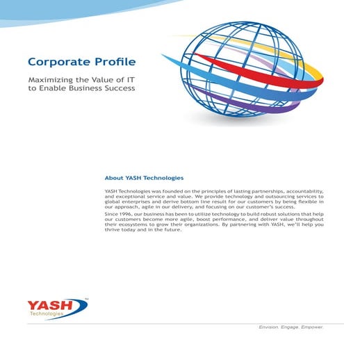 YASH Technologies Corporate Profile | PDF