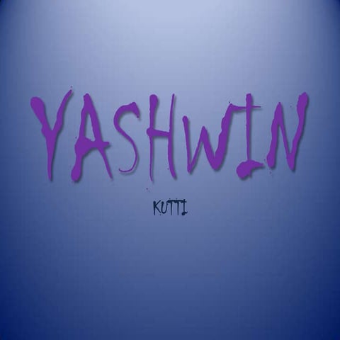 YASHWIN.R,Rajeshwaran.G,SangeethaPriya.R,Sulochana.G | PPTX