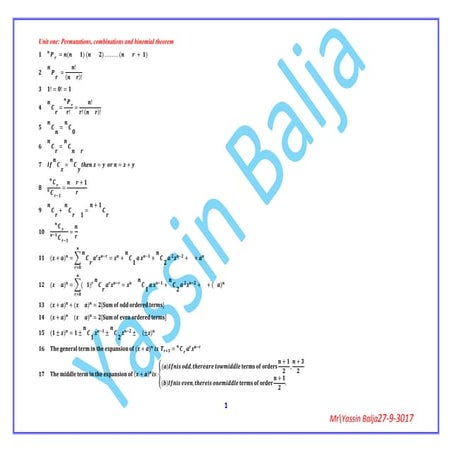 Yassin balja algebra