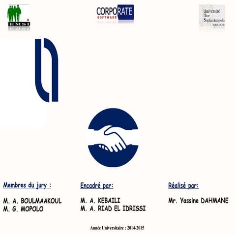 Projet de fin d'étude - Portail support client