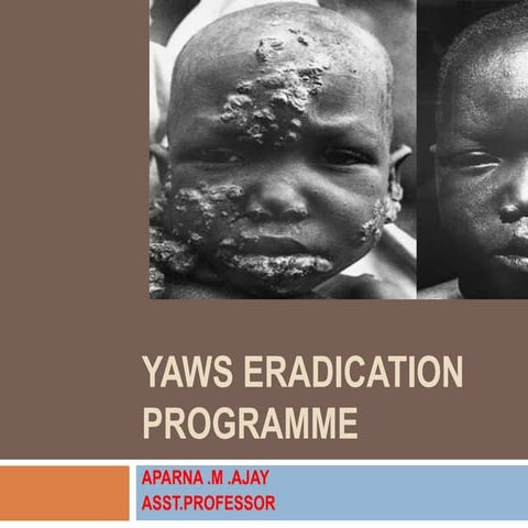 Yaws eradication programme
