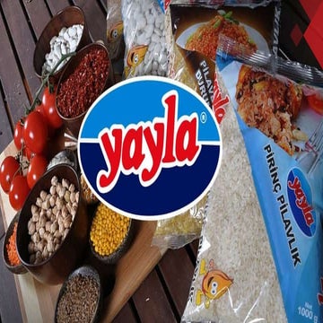 Yayla Bakliyat Tanıtım sunumu