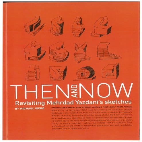 Mehrdad Yazdani - Sketches-Q&A FORM magagzine JANFEB2014