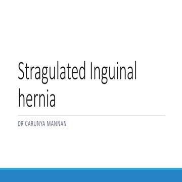 Obstructed &amp; stragulated hernia1