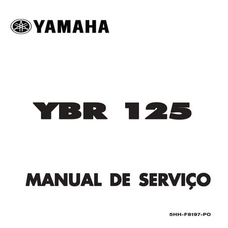 Ybr125 manual completo