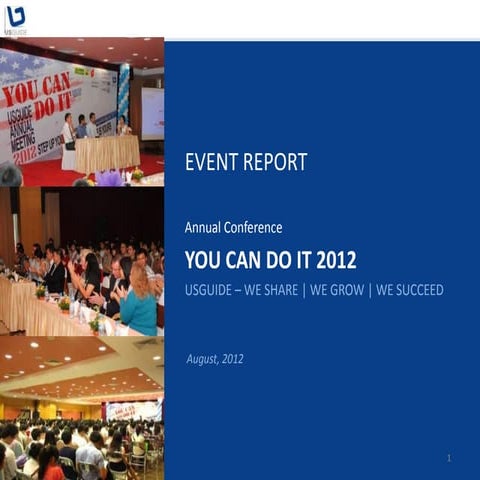 You Can Do It 2012 Post Event Report