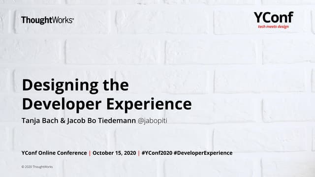 Developer Experience
