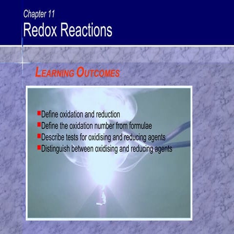 C11 redox reactions