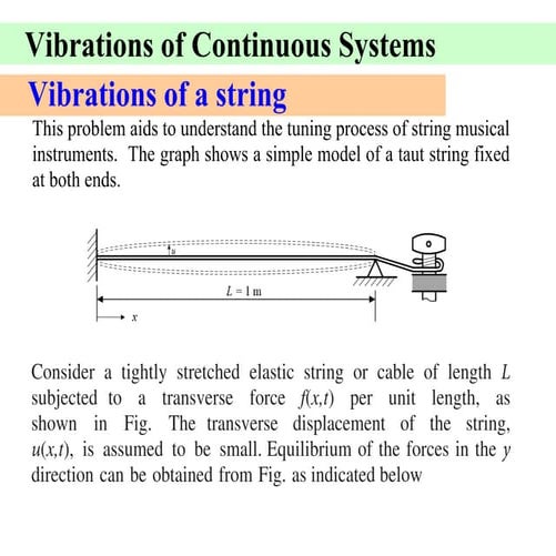 03 Vibration of string | PPTX