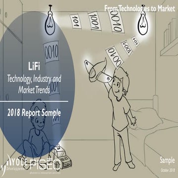 LiFi - Technology, Industry, and Market Trends report by Yole Développement