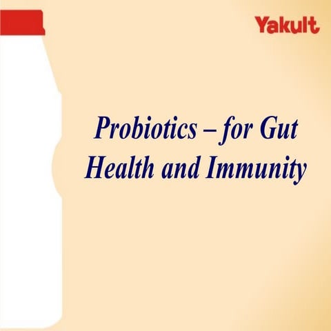 Probiotic & Immunity by Yakult