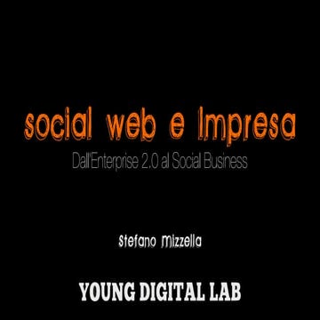 Social Web e Impresa. Dall'Enterprise 2.0 al Social Business