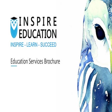 Education Services Brochure