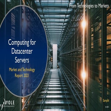 Computing for Datacenter Servers 2021 - Sample