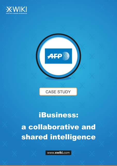 Collaborative Watch: the AFP case study