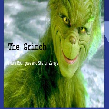 The grinch | PPTX