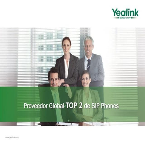 Yealink: Un proveedor global de teléfonos SIP