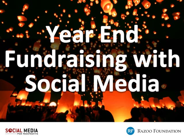 Year-End Fundraising with Social Media