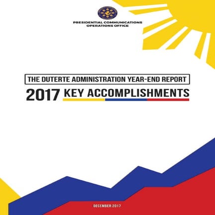 Duterte Year end report 2017