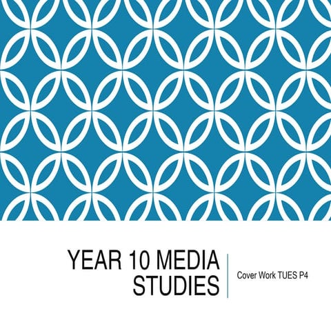 Year 10 cover work 22.11.16