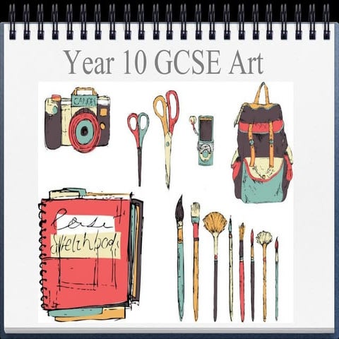 Year 10 GCSE Art Introducation 2014