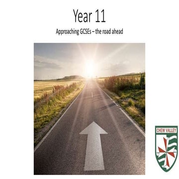 Year 11 Time Line March 2015