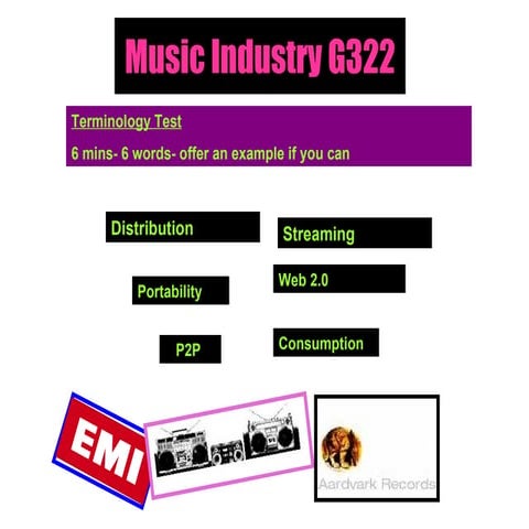 Structure and breakdown of Record Labels | PPTX