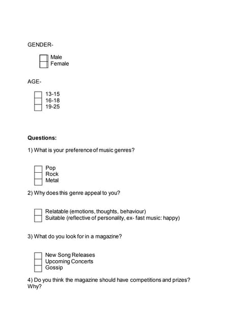 Questionnaire