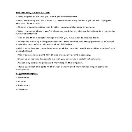 Shooting schedule 2 | DOCX