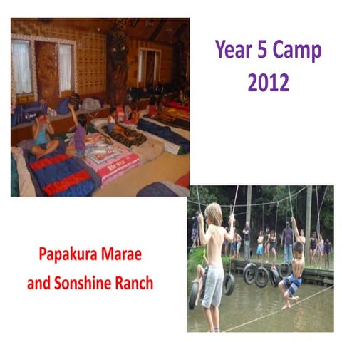 Year 5 camp 2012