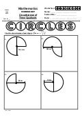 Math worksheets grade 7 circumference