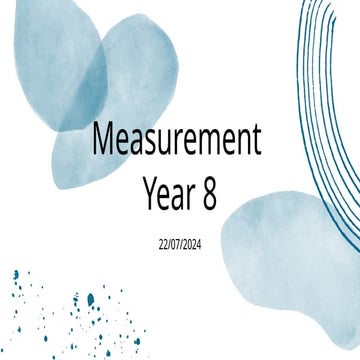 Year 8 Measurement Math Perimeter, Area, Units and Volume.pptx