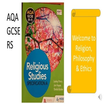 GCSE Religious Studies 