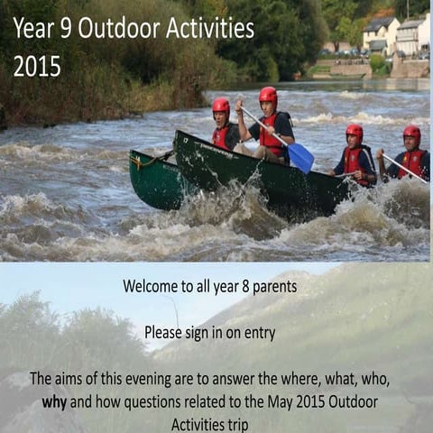 Physical preparation before doing outdoor activities | PPT