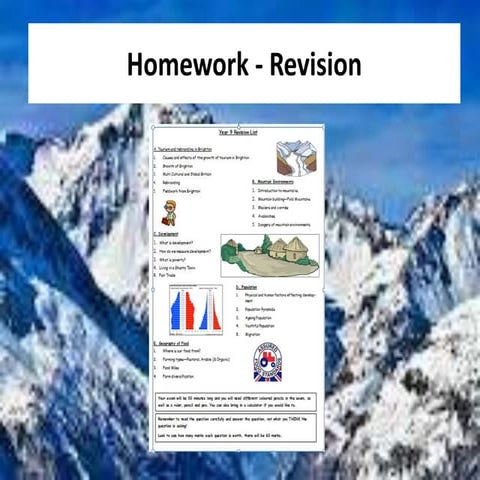 Year 9 rf revision 2015