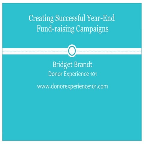 Year-End Fundraising 