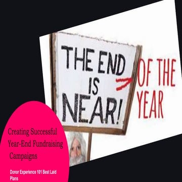 Year End Fundraising Tips & Ideas