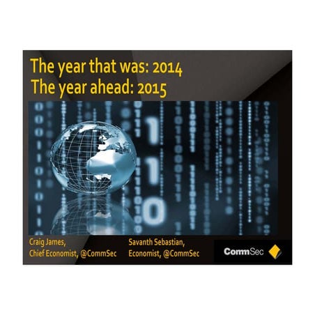 Commsec 2014 Year in Review