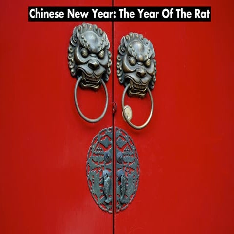 Chinese New Year (2020) Resources
