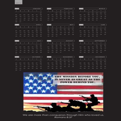Military Calendar/Sample | PDF