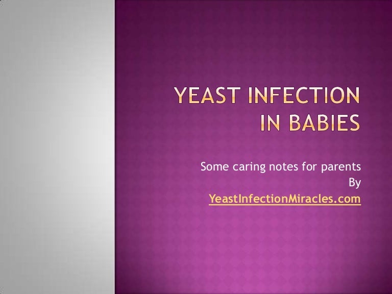 Yeast infection in babies