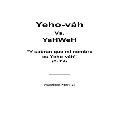 Yehovah vs yahweh__final