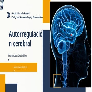 Revisión autoregulación cerebral | PDF